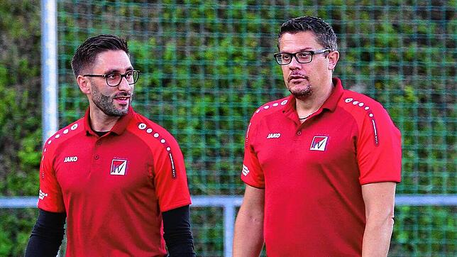 Bewährtes Duo: Wie zuletzt einige Jahre beim FC Rot-Weiß Weilheim arbeiten Michael Hagmann (links) und Oliver Neff künftig beim SV 08 ...