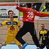Für die HSG Konstanz um David Knezevic (am Ball) gab es im Heimspiel gegen den HSC 2000 Coburg (vorne Fabian Apfel) nichts zu holen.