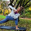 Johanna Langer liebt es, Sport in der Natur zu machen. Solange die Kletterhalle geschlossen ist, geht sie, solange das Wetter es ...