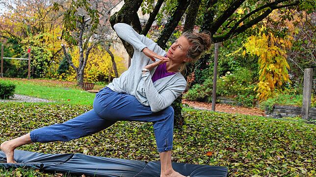 Johanna Langer liebt es, Sport in der Natur zu machen. Solange die Kletterhalle geschlossen ist, geht sie, solange das Wetter es ...