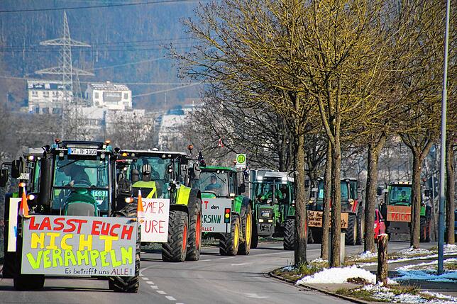 Bild 21: Korso mit 450 Fahrzeugen und Abschlusskundgebung &ndash; Das sind die Bilder
