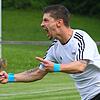 Jubelpose: Bisher hatten Mike Häfele und der FC Wehr genügend Grund zum Jubeln. Auch den Hit beim TuS Stetten wollen die Wehrer gewinnen.