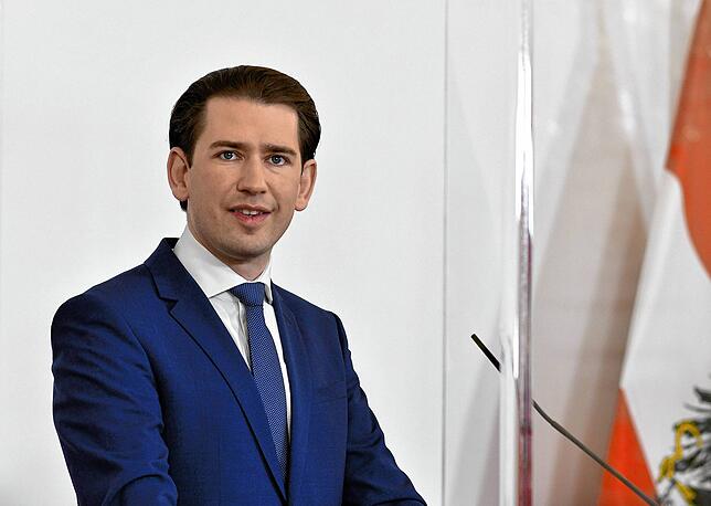 Sebastian Kurz (ÖVP), Bundeskanzler von Österreich, verkündet die Lockerungen.