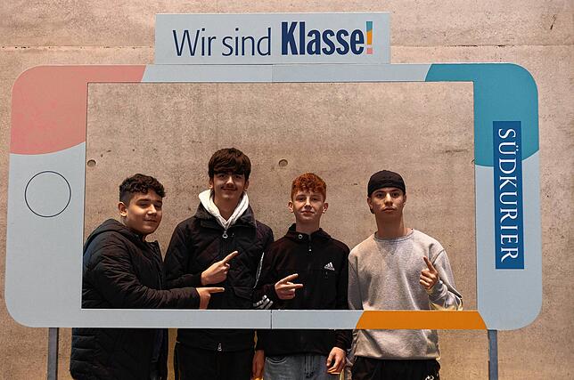 Bild 17: Alle Selfierahmen-Bilder der SÜDKURIER „Klasse!“-Veranstaltung in Singen