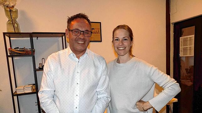 Der Gewerberverein hat mit Eva Brotz eine neue stellvertretende Vorsitzende. Vorsitzender Timo Strasser bleibt im Amt. Foto: Brigitte Chymo
