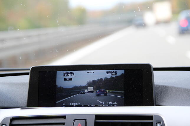Bild 5: Auf Raserjagd: Unterwegs mit der Autobahnpolizei auf der A81