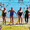 Hier zeigt sich der Charakter des Seeschwimmens: Es ist ein Volksschwimmen, bei dem die Freude am Sport und der Stolz im Vordergrund ...