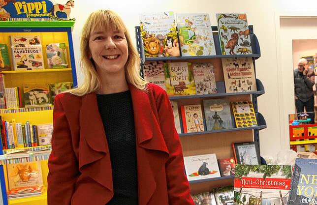 Angelika Siebrands von der Buchhandlung Schwarz auf Weiss in Bad Säckingen ist Vorstand bei der Einkaufsgenossenschaft eBuch eG und ...
