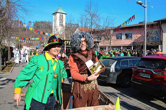 Gute Laune bei Steffen Siehler (links) und Georg Eble (rechts).