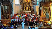 Der renommierte Akoo-Show-Choir aus Ghana (Afrika), trat gemeinsam mit dem Afrikachor Sinama Kwaya aus Kadelburg und dem Schulchor des ...