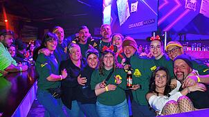 Bild : Spektakuläre Party in Nöggenschwiel: Die besten Bilder vom Guggenmusik-Event 2025