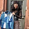 Etwa zehn Stunden hat Azzurra Noailles für diese Jacke gebraucht. Die angehende Designerin sie selbst designed und selbst genäht und ...