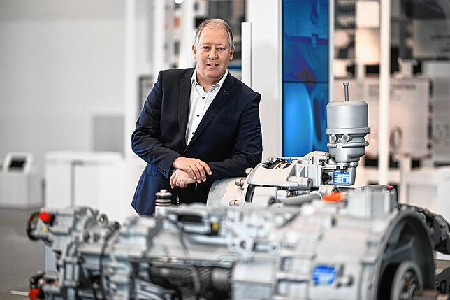 Achim Dietrich, Gesamtbetriebsratsvorsitzender der ZF Friedrichshafen.