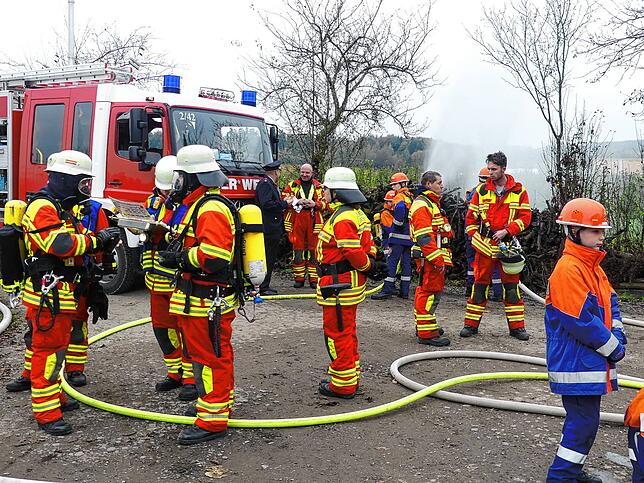 Bild 6: Herbstübung der Freiwilligen Feuerwehr Bermatingen – hier gibt es die Bilder!