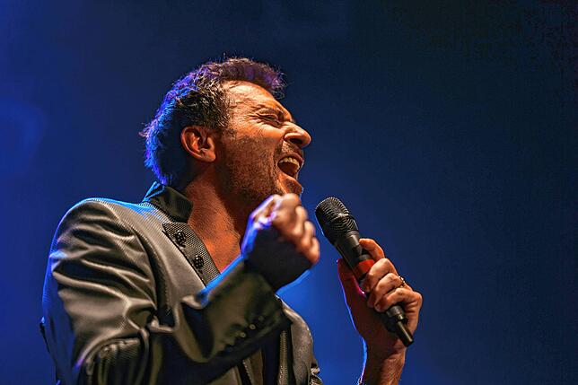 Tolle Stimme: Pascal Vecca ist in Frankreich ein Star.