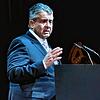Der ehemalige Vizekanzler und Bundesvorsitzende der SPD, Sigmar Gabriel. Er redet dem Festpublikum ins Gewissen: Noch nie sei ein ...