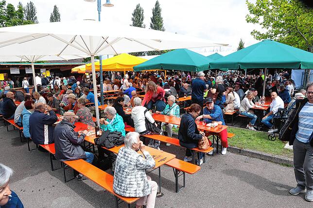 Bild 37: So stimmungsvoll endet das Reichenauer Wein-und Fischerfest 2025