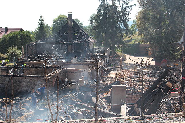 Ein Brand zerstörte in der Nacht vom Dienstag, 31. Juli, auf Mittwoch, 1. August, das historische Hofgut Balisheim in Gaienhofen. Die ...