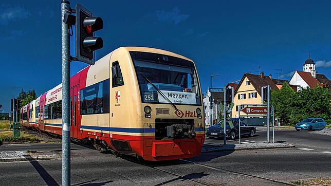 Nach einer jetzt veröffentlichten Studie stehen die Chancen gut, dass es ab 2031 einen Stundentakt auf der Bahnstrecke von Stockach nach ...