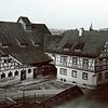 1980: Der Farrenstall war ein ansehnliches Gebäude und diente nach Aufgabe der Farrenhaltung im Jahr 1978 als Wohnhaus und als ...