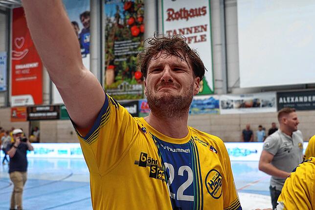 Bild 13: HSG Konstanz feiert den Aufstieg in die 2. Handball-Bundesliga. Bilder vom Spiel gegen Hildesheim