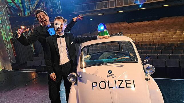 Bereits zehntausend Tickets des Musicals „Karussell“ sind verkauft und es gibt weitere Vorstellungen. Jochen Frank Schmidt (links) und ...
