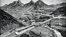Mit diesen Röhren und Kanälen wollte der italienische Star-Wasserbauer Pietro Caminada 1908 den Splügenpass überwinden.