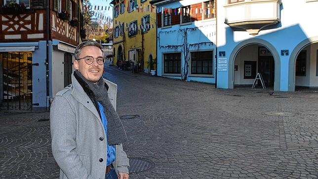 Der neue Stadtbaumeister Markus Kremp – hier auf dem historischen Marktplatz – kennt sich durch seine vorherigen Tätigkeiten in ...