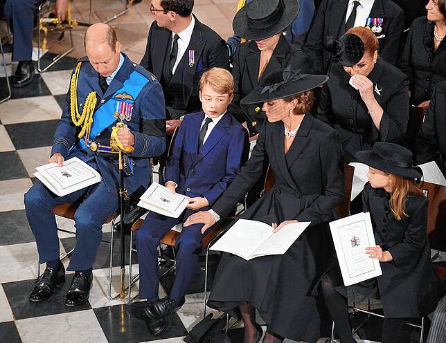 Prinz William, Prinz George, Kate und Prinzessin Charlotte