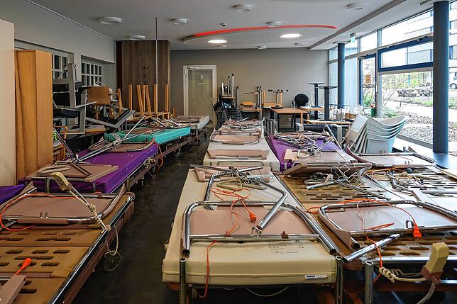 Bild 29: Hilfe für die Ukraine: Radolfzeller Krankenhaus leert sich