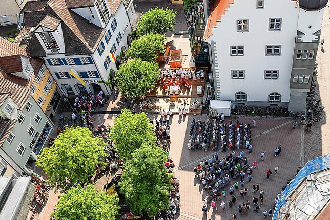 Bild 11: Bilder vom Hochamt des Radolfzeller Hausherrenfestes auf dem Marktplatz