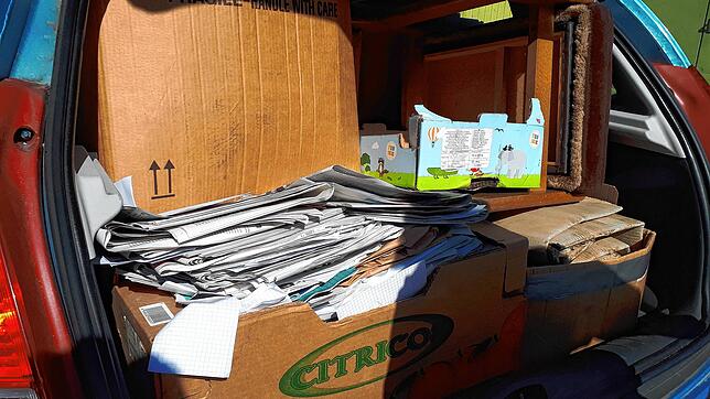 Es hat sich einiges angestaut. Nach der dreiwöchigen Schließung während des Lockdowns war der Andrang auf den Recyclinghöfen groß, ...