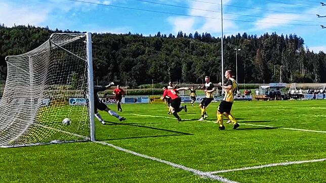 Das 1:0 für die Gäste.