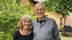 Monika und Joachim von Mirbach freuen sich auf die Feier mit der Familie.