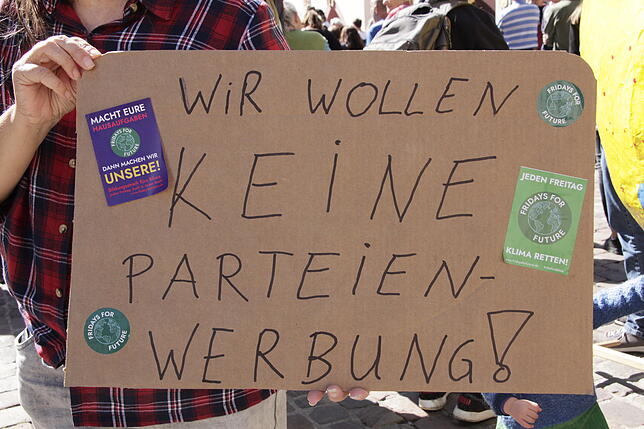 Bild 11: Bilder von der Fridays for Future-Demonstration in Villingen