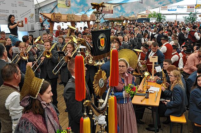 Bild 9: Die schönsten Bilder vom Pfingstmusikfest Jubiläumszug in Leimbach