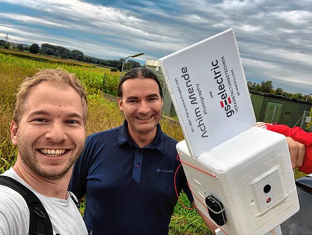 Bild 5: Schöne Grüße aus dem Weltall! Diese Bilder entstanden beim Stratosphärenflug mit dem Kameraballon