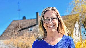 Ulrike Utz, 49, Finanzwirtin und ehrenamtlich Trauerbegleiterin, wohnt in Kreenheinstetten.