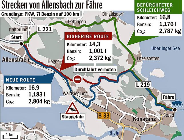 Wo fahren die Autos jetzt wirklich? Dazu gibt es sehr unterschiedliche Theorien – und noch keine Zahlen. Das zuständige ...