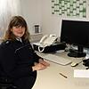 Tanja Wundke ist neue stellvertretende Leiterin des Polizeipostens Blumberg. Bild: Bernhard Lutz