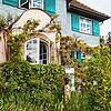 Das Mia und Hermann Hesse-Haus in Gaienhofen, von der Südseite aus gesehen