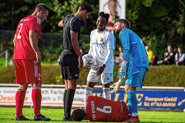 Bild 4: SV 08 Laufenburg verliert gegen den FSV Rot-Weiß Stegen mit 1:2 &ndash; und wir haben Bilder!