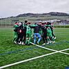 Jubel des TSV Aach-Linz nach dem 3:2-Sieg! In einer turbulenten Schlussphase musste der FC Hilzingen die Punkte den Gästen überlassen.