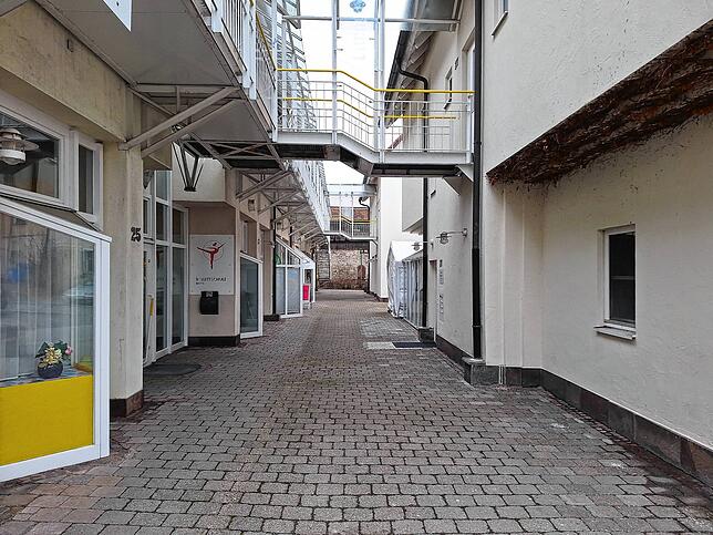Auch die Uttengasse soll optisch aufgewertet werden.