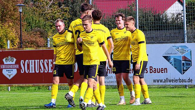 Im Topspiel der Bezirksliga Bodensee möchte der SV Denkingen auch gegen den SC Markdorf jubeln.