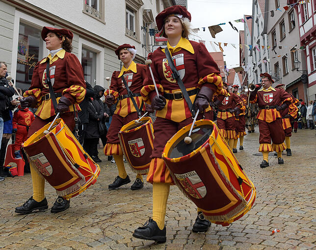 Bild 29: Tausende Hästräger und Musiker in Pfullendorf: Bilder vom Umzug (2)