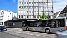 Der Stadtverkehr will Busflotte und Streckennetz ausbauen. Dafür braucht es unter anderem einen neuen Busbetriebshof, der auf dem P7 in ...