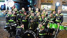 Für beste Unterhaltung sorgten die Gasseschlurbär am 11.11. um 19.11 Uhr auf dem Spitalplatz in Bad Säckingen zur Eröffnung der Fasnacht.