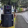 Das auf einem Anhänger montierte Gerät zur Geschwindigkeitsüberwachung war 2024 in Waldshut-Tiengen testweise im Einsatz. Jetzt soll ...