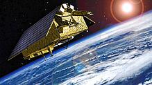In Immenstaad baut Airbus hochpräzise Satelliten. Im Bild ein Sentinel-6 zur Vermessung der Meerestopographie.